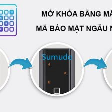 Mở cửa bằng vân tay nhanh chóng