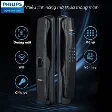 Khoá Vân Tay Philips DDL702-8HWS
