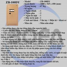 Két sắt ZHIBO SERIES ZB-100DY 3 Ket sat ZHIBO SERIES ZB 100DY dien tu